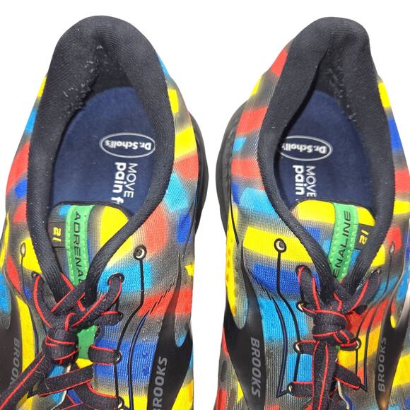 Brooks 14 Running GTS 21 Women's Tennis Shoes Multi color Sneaker - Picture 4 of 7